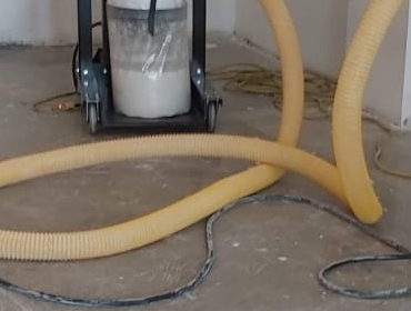 Paso 1, Preparación de la superficies con discos de metal 40, 80, 150