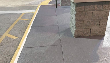 Después de la aplicación de Spray-Deck